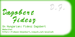 dagobert fidesz business card